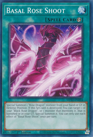 Basal Rose Shoot [MP22-EN094] Common Yu-Gi-Oh!