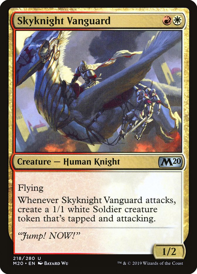 Skyknight Vanguard [Core Set 2020] Magic: The Gathering