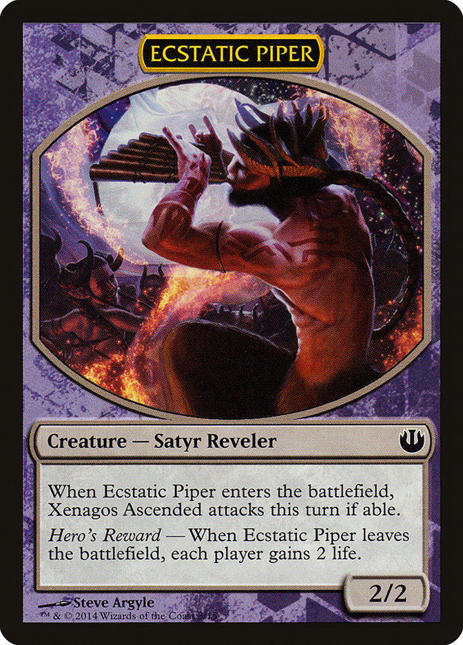 Ecstatic Piper [Journey into Nyx Defeat a God] Magic: The Gathering
