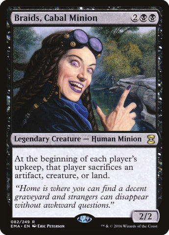 Braids, Cabal Minion [Eternal Masters] Magic: The Gathering