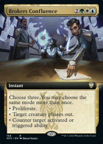 Brokers Confluence (Extended Art) [Streets of New Capenna Commander] Magic: The Gathering