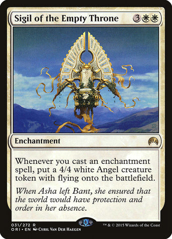 Sigil of the Empty Throne [Magic Origins] Magic: The Gathering