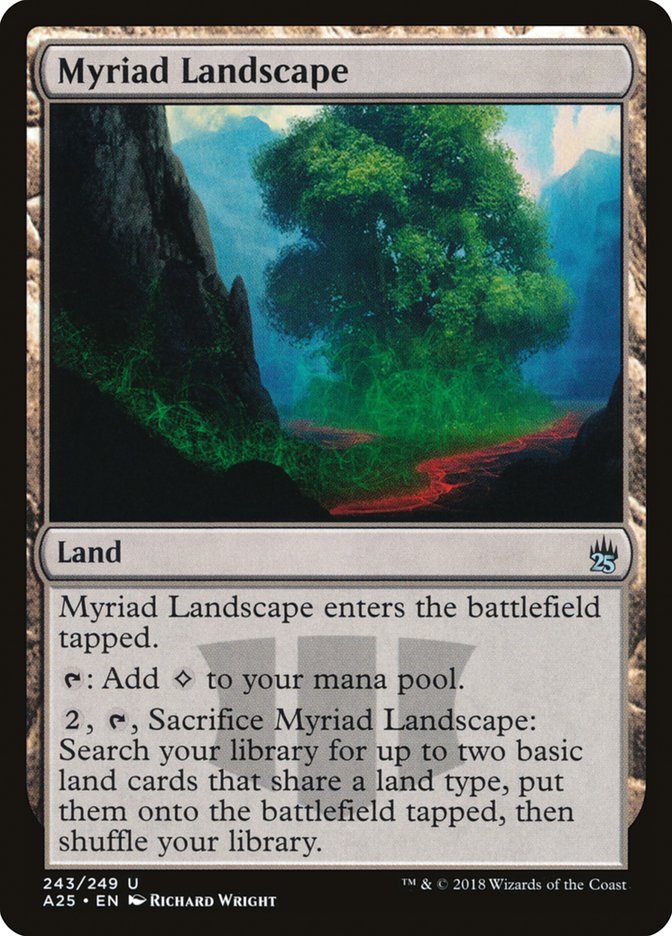 Myriad Landscape [Masters 25] Magic: The Gathering