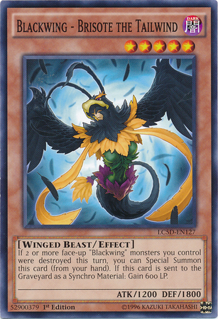 Blackwing - Brisote the Tailwind [LC5D-EN127] Common Yu-Gi-Oh!