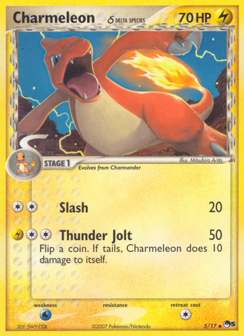 Charmeleon (5/17) (Delta Species) [POP Series 5] Pokémon