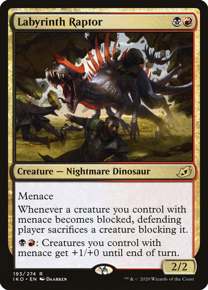 Labyrinth Raptor [Ikoria: Lair of Behemoths] Magic: The Gathering