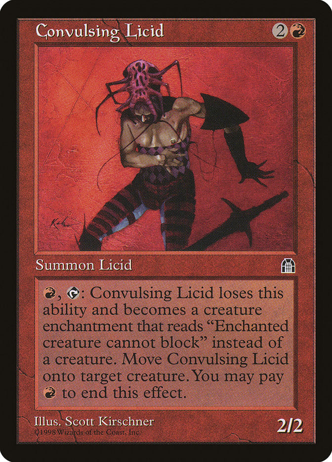 Convulsing Licid [Stronghold] Magic: The Gathering
