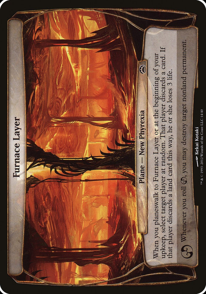 Furnace Layer (Planes) [Planechase 2012 Planes] Magic: The Gathering