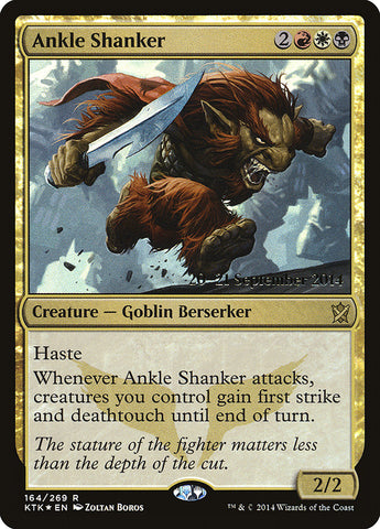 Ankle Shanker [Khans of Tarkir Prerelease Promos] Magic: The Gathering