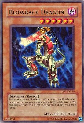Blowback Dragon [DR2-EN134] Ultra Rare Yu-Gi-Oh!
