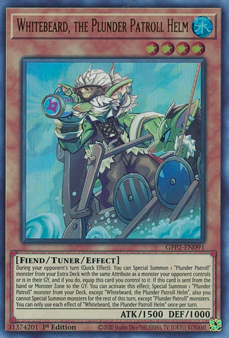 Whitebeard, the Plunder Patroll Helm [GFP2-EN091] Ultra Rare Yu-Gi-Oh!
