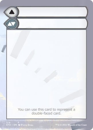 Helper Card (3/9) [Strixhaven: School of Mages Tokens] Magic: The Gathering