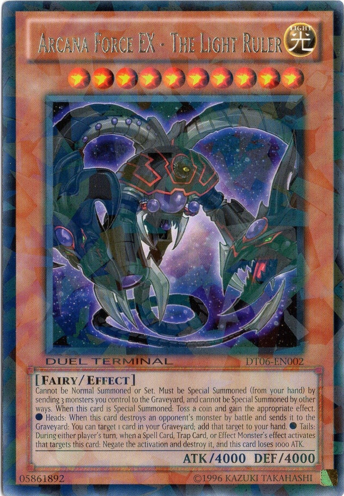 Arcana Force EX - The Light Ruler [DT06-EN002] Common Yu-Gi-Oh!