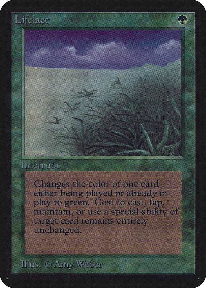 Lifelace [Alpha Edition] Magic: The Gathering