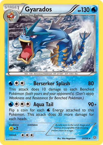 Gyarados (20/98) [XY: Ancient Origins] Pokémon