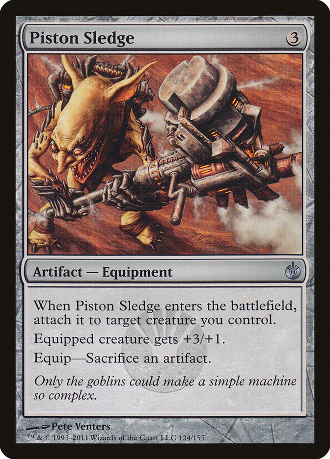 Piston Sledge [Mirrodin Besieged] Magic: The Gathering