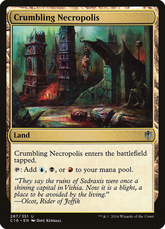 Crumbling Necropolis [Commander 2016] Magic: The Gathering