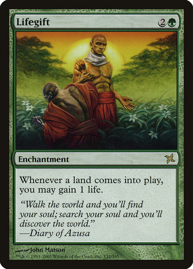 Lifegift [Betrayers of Kamigawa] Magic: The Gathering