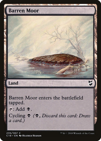 Barren Moor [Commander 2018] Magic: The Gathering