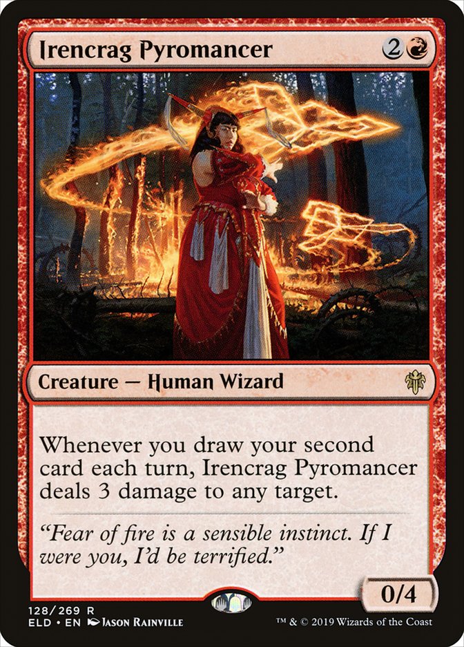 Irencrag Pyromancer [Throne of Eldraine] Magic: The Gathering