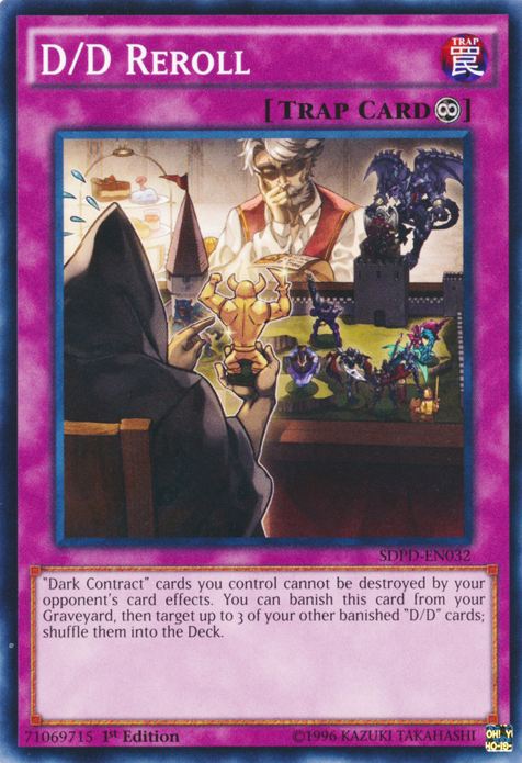 D/D Reroll [SDPD-EN032] Common Yu-Gi-Oh!