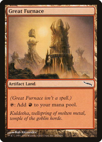 Great Furnace [Mirrodin] Magic: The Gathering