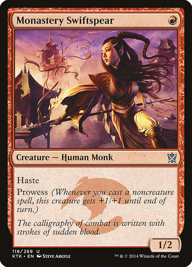 Monastery Swiftspear [Khans of Tarkir] Magic: The Gathering