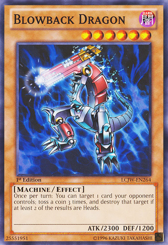 Blowback Dragon [LCJW-EN264] Common Yu-Gi-Oh!