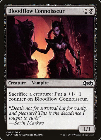 Bloodflow Connoisseur [Ultimate Masters] Magic: The Gathering