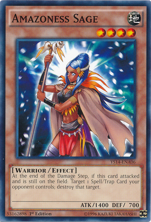 Amazoness Sage [YS14-ENA06] Common Yu-Gi-Oh!