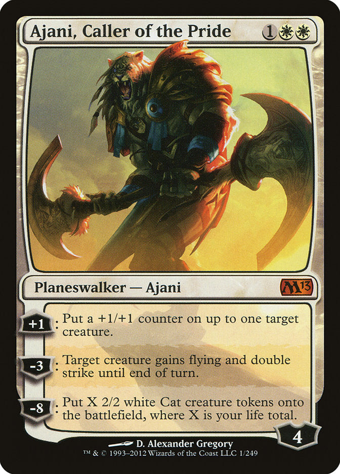Ajani, Caller of the Pride [Magic 2013] Magic: The Gathering