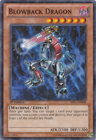 Blowback Dragon [BP01-EN008] Starfoil Rare Yu-Gi-Oh!