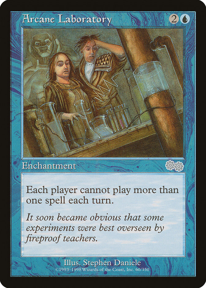 Arcane Laboratory [Urza's Saga] Magic: The Gathering