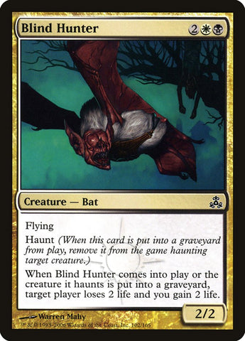 Blind Hunter [Guildpact] Magic: The Gathering