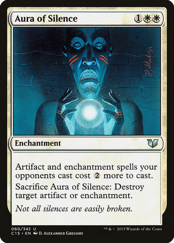 Aura of Silence [Commander 2015] Magic: The Gathering