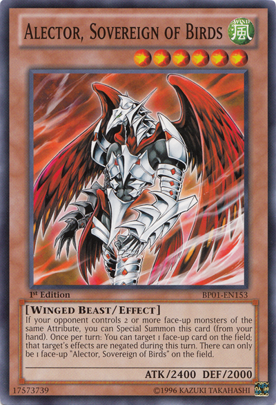 Alector, Sovereign of Birds [BP01-EN153] Common Yu-Gi-Oh!