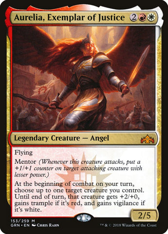 Aurelia, Exemplar of Justice [Guilds of Ravnica] Magic: The Gathering