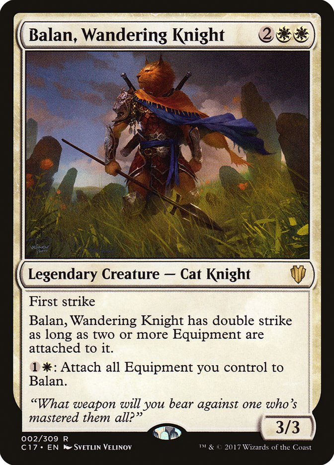 Balan, Wandering Knight [Commander 2017] Magic: The Gathering
