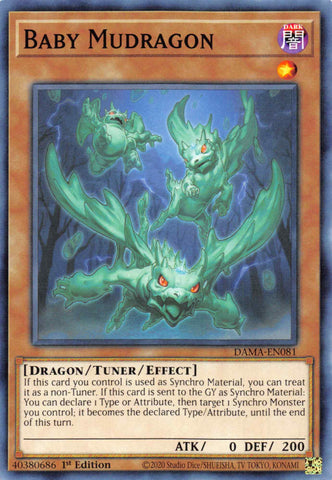 Baby Mudragon [DAMA-EN081] Common Yu-Gi-Oh!