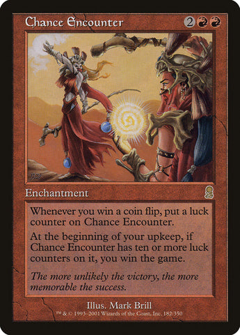 Chance Encounter [Odyssey] Magic: The Gathering