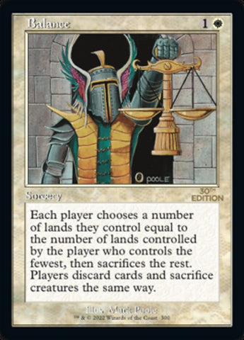 Balance (Retro) [30th Anniversary Edition] Magic: The Gathering