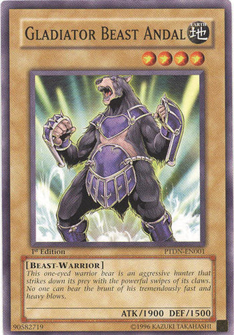 Gladiator Beast Andal [PTDN-EN001] Common Yu-Gi-Oh!