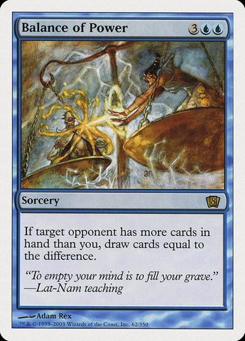 Balance of Power [Eighth Edition] Magic: The Gathering