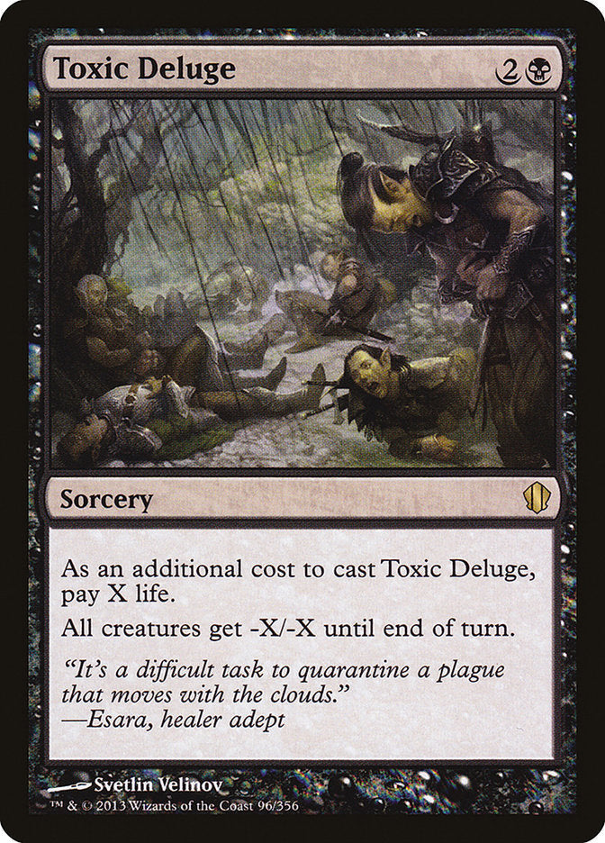 Toxic Deluge [Commander 2013] Magic: The Gathering