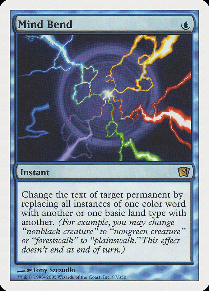 Mind Bend [Ninth Edition] Magic: The Gathering