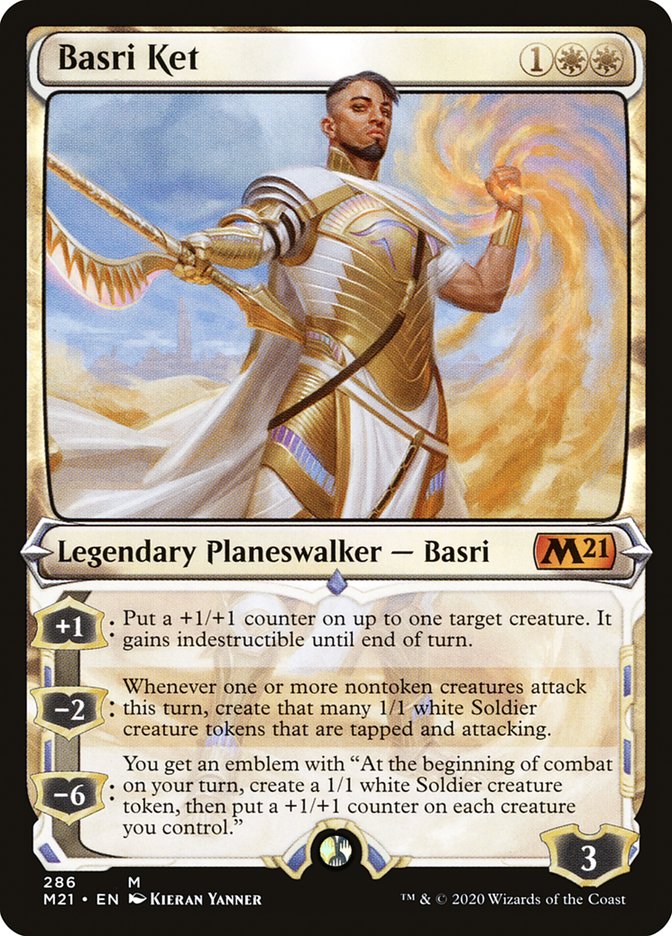 Basri Ket (Showcase) [Core Set 2021] Magic: The Gathering