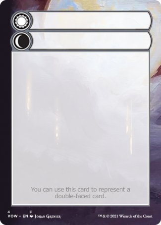 Helper Card (4/9) [Innistrad: Crimson Vow Tokens] Magic: The Gathering