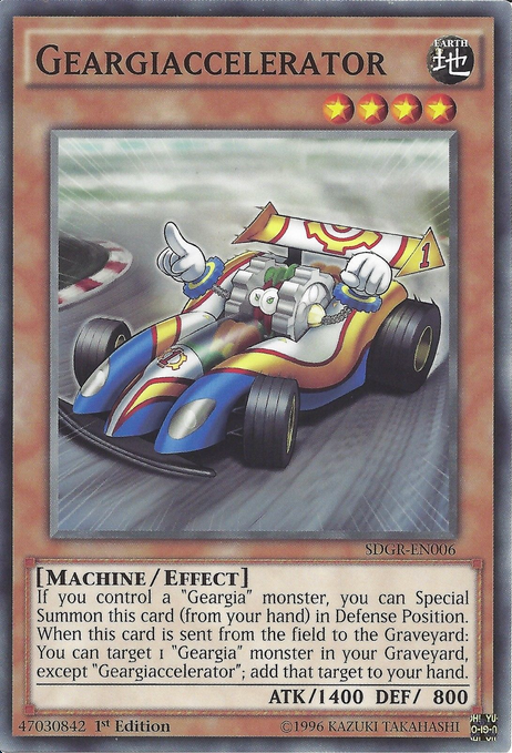 Geargiaccelerator [SDGR-EN006] Common Yu-Gi-Oh!