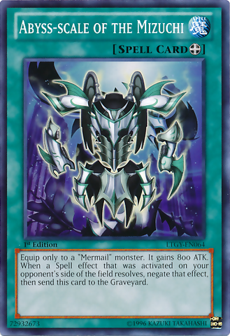 Abyss-scale of the Mizuchi [LTGY-EN064] Common Yu-Gi-Oh!
