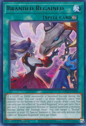 Branded Regained [MP23-EN196] Rare Yu-Gi-Oh!